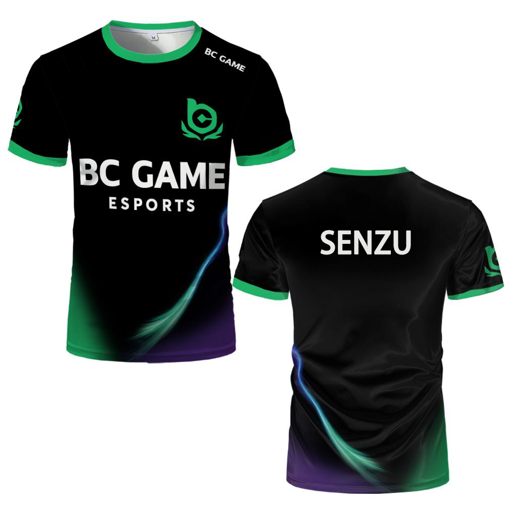 Esports Gaming T Shirt - Maglietta S1mple Senzu, Uniforme Squadra BC