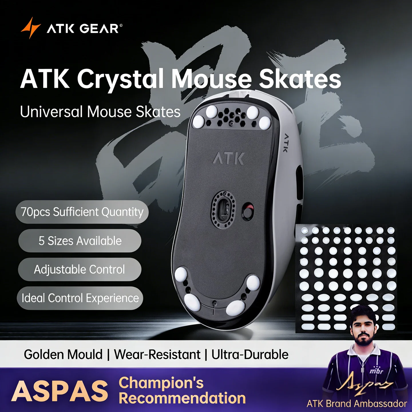 ATK Crystal Jade Pattini per M - Esports Gaming Pcs recensione e prezzo