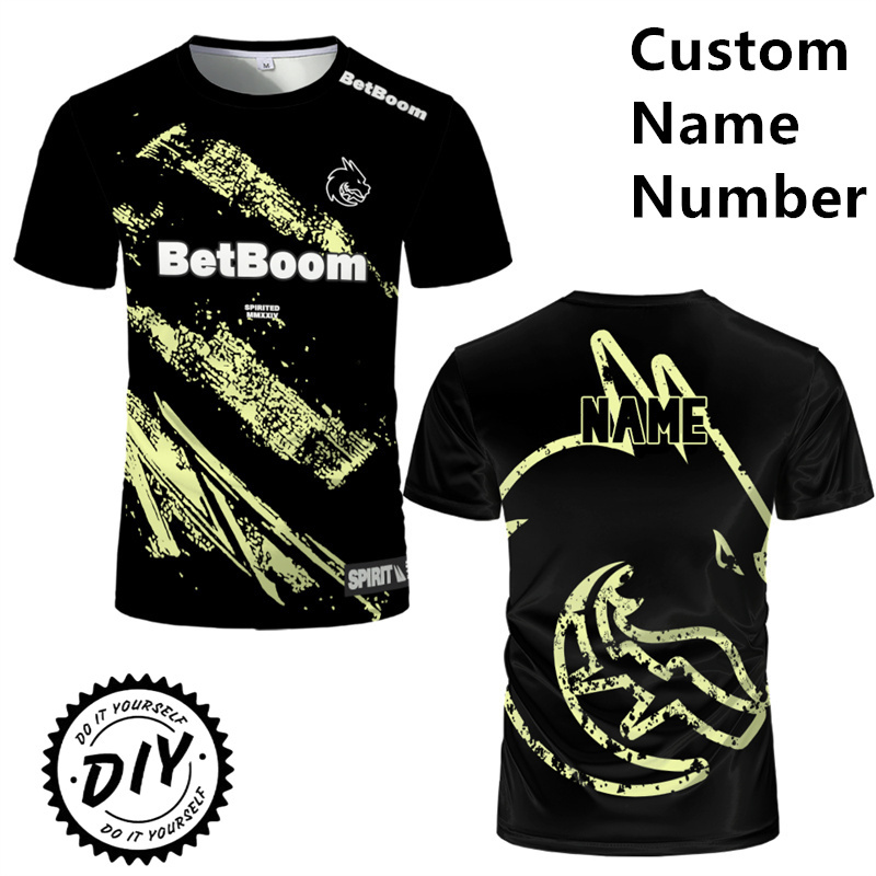 2025 New Team Spirit Jersey T- - Esports Gaming T Shirt recensione e prezzo