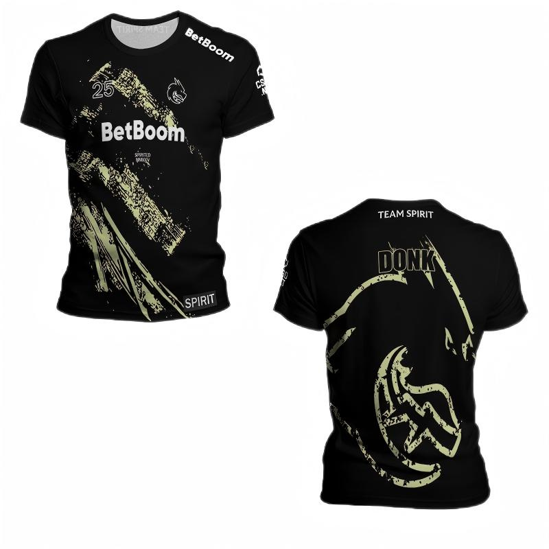 2025 New Team Spirit Jersey T- - Esports Gaming T Shirt recensione e prezzo