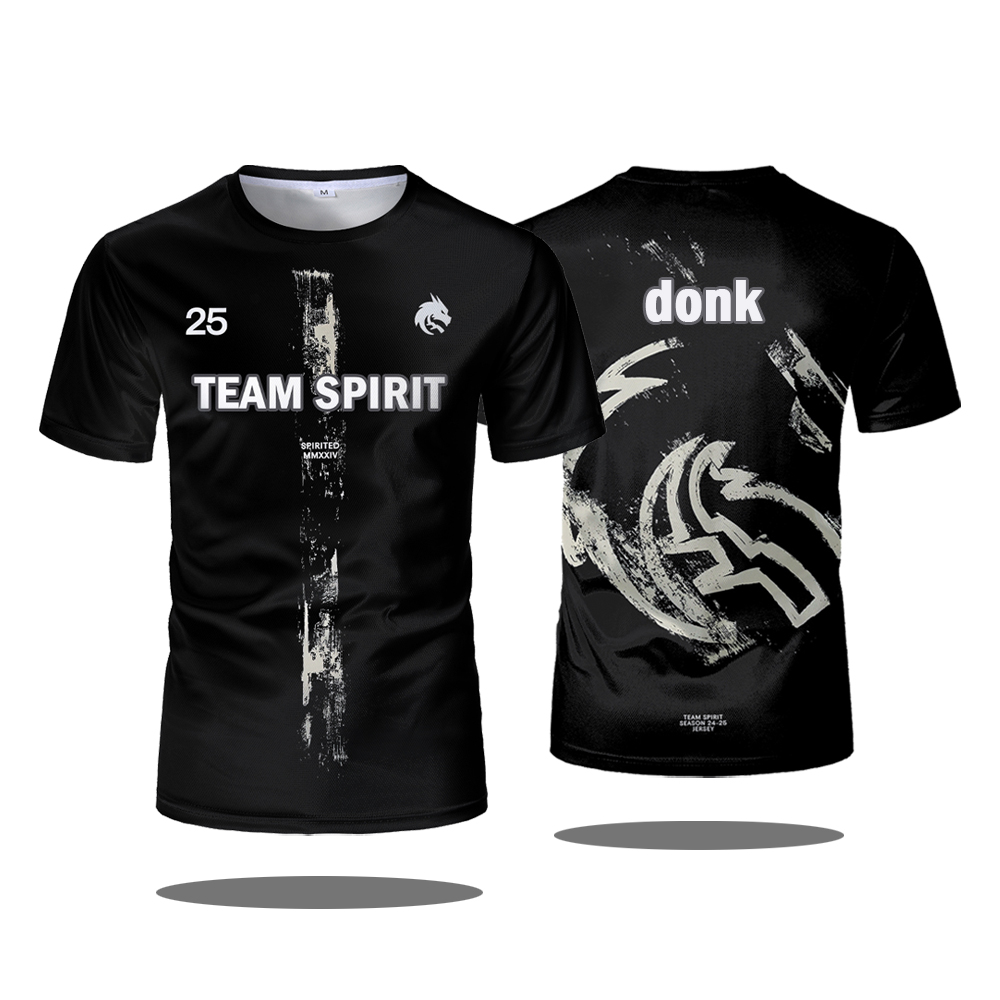 Team Spirit 2025 Nuove maglie  - Esports Gaming T Shirt recensione e prezzo